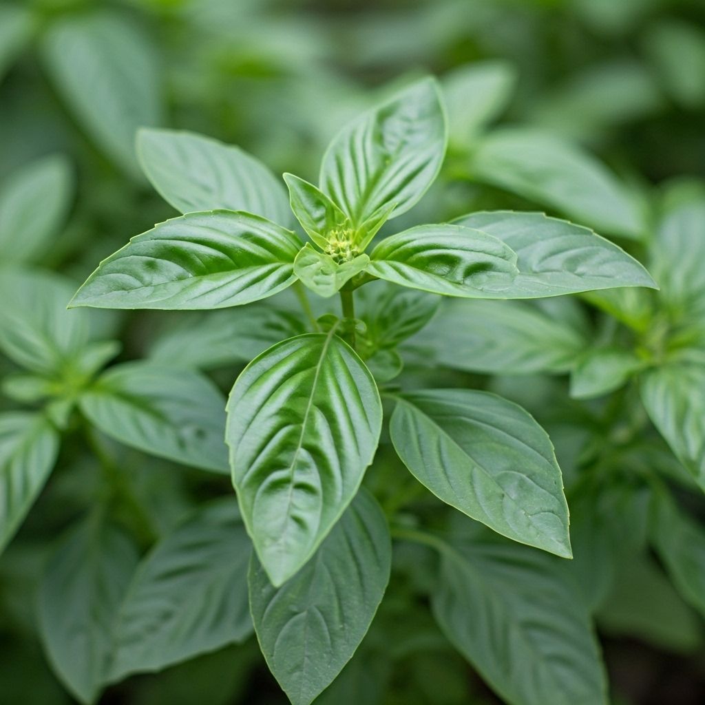 Manjericão - Planta culinária e medicinal